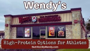 High Protein Wendy's Options