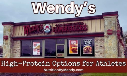 High Protein Wendy's Options