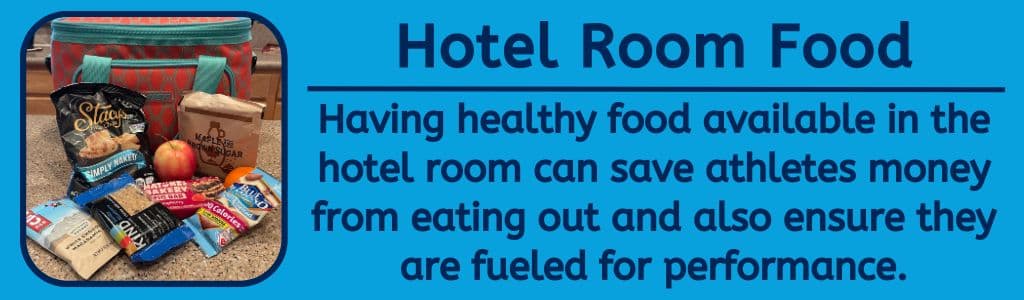 Hotel Room Food for Athletes
