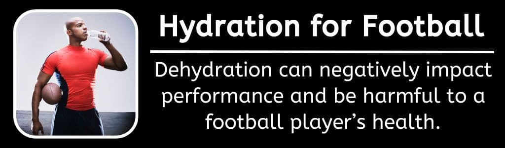 Hydration for Football Players 