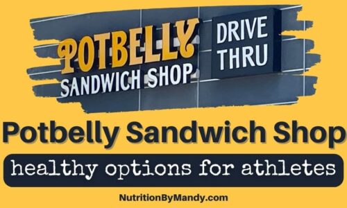 Potbelly Healthy Options for Athletes
