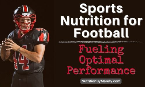 Sports Nutrition for Football - Tips for Creating a Meal Plan for Football Players