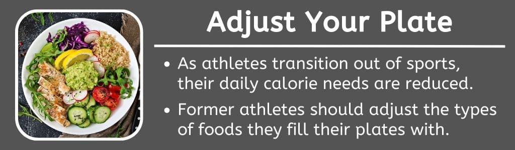 Life After Sports Adjust Your Plate