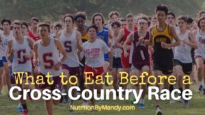 What to Eat Before a Cross Country Race