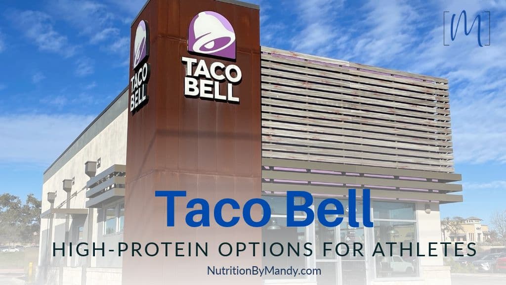 Taco Bell High Protein Options for Athletes