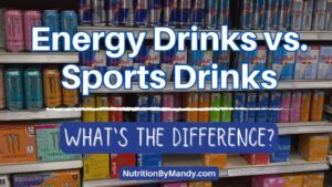 Energy Drinks vs. Sports Drinks: What's the Difference?