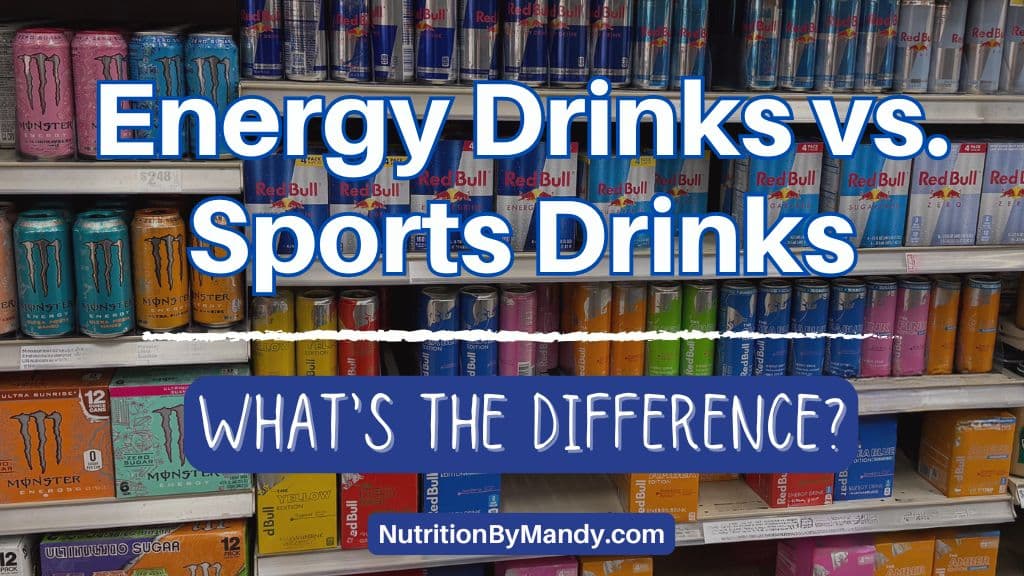 Energy Drinks vs. Sports Drinks: What's the Difference?