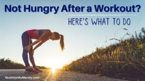 Not Hungry After a Workout: Here's What to Do