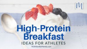High Protein Breakfast Items for Athletes