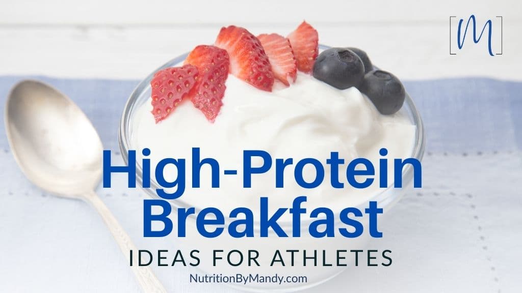 High Protein Breakfast Items for Athletes