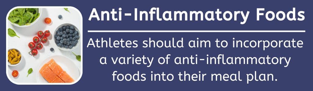 Anti Inflammatory Foods for Athletes Meal Plans: Athletes should aim to incorporate a variety of anti-inflammatory foods into their meal plan.